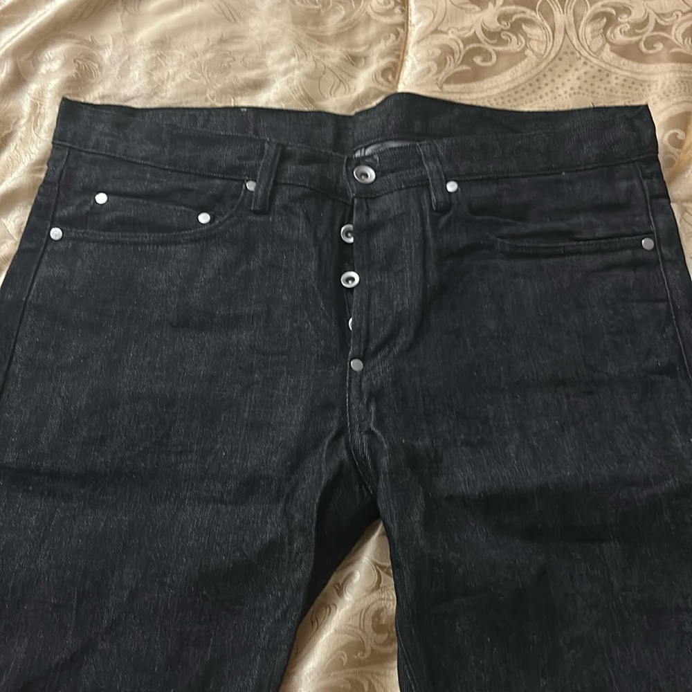 A/Doublewood/Project Mens Black Jeans. 34x36.